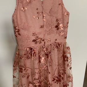 dress the population ally lace dress